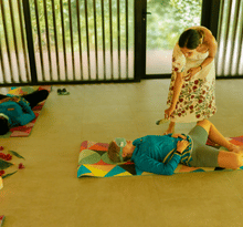 Retreat moment